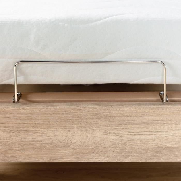 Ensemble relaxation matelas + sommiers électriques 2x80x200cm - Mousse - Ferme - TALCA Fabrication française