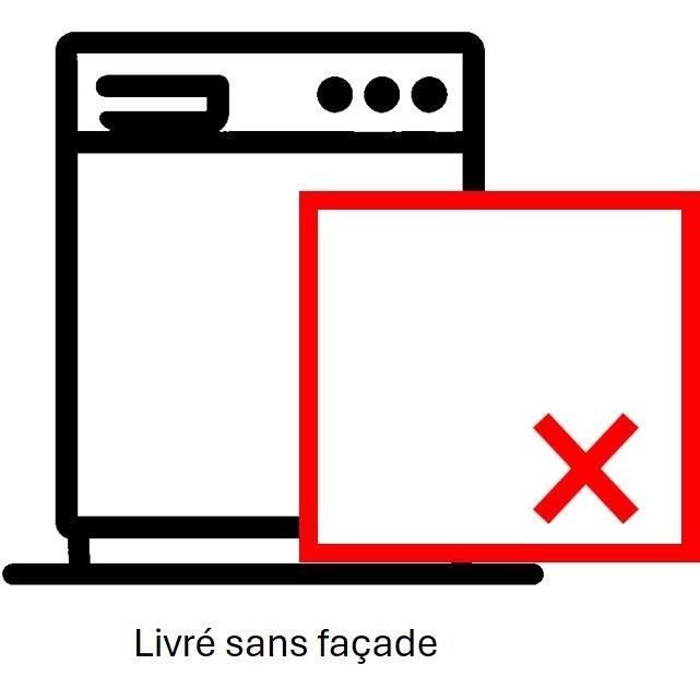 Lave-vaisselle tout encastrable WHIRLPOOL WSIC3M27C - 10 couverts - Induction - L45cm - 47dB