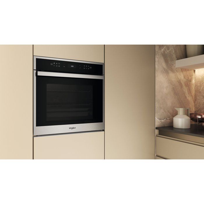 Four encastrable - Pyrolyse - WHIRLPOOL - WOI68PT1SXAF - Inox - 73 L - 59,5 x 56,4 x 59,7 cm