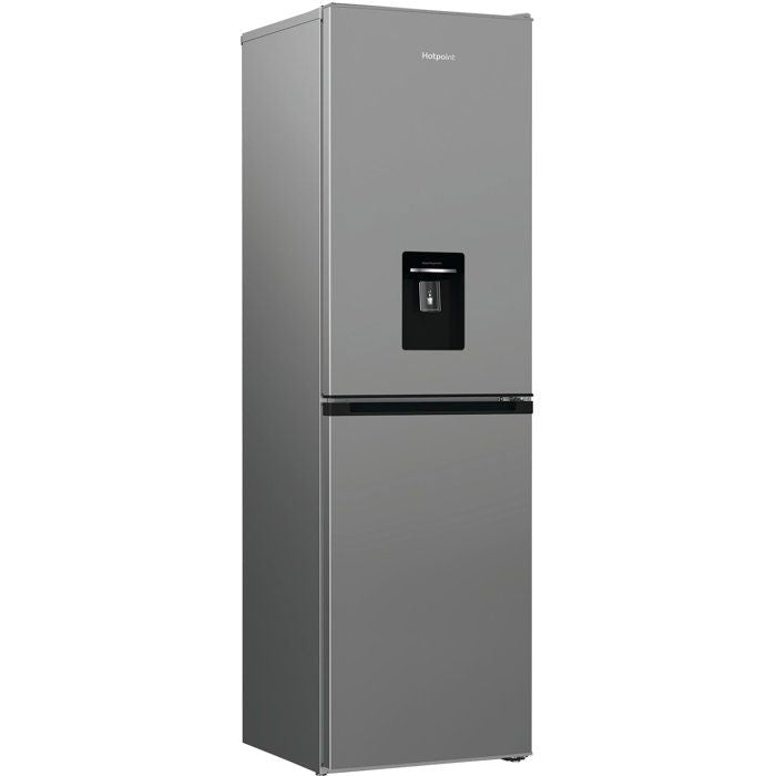 Réfrigérateur combiné - HOTPOINT - HPKH1261WS5 - 166 L - Classe D - 57,5 x 54 x 182,4 cm - Silver