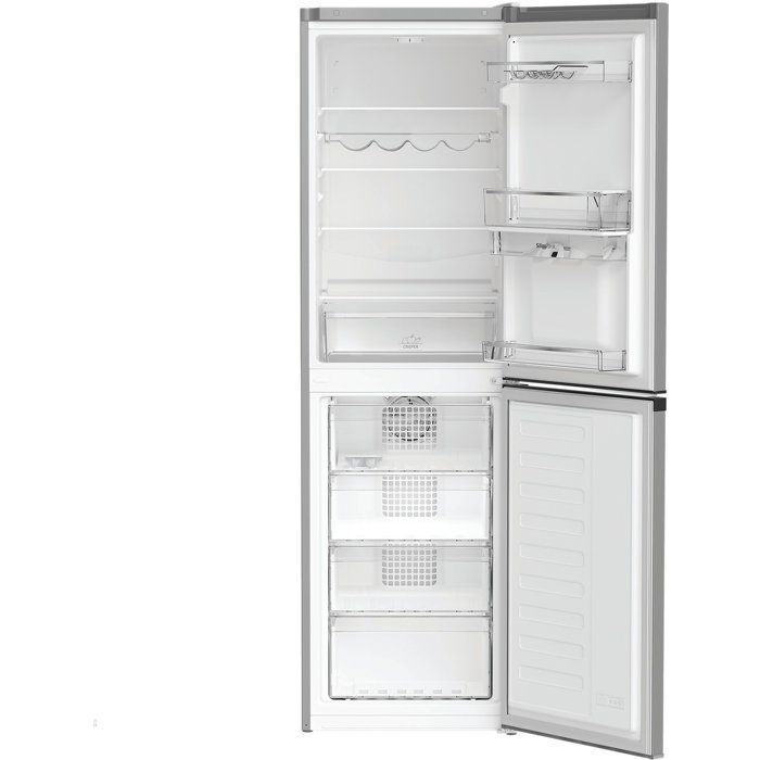 Réfrigérateur combiné - HOTPOINT - HPKH1261WS5 - 166 L - Classe D - 57,5 x 54 x 182,4 cm - Silver