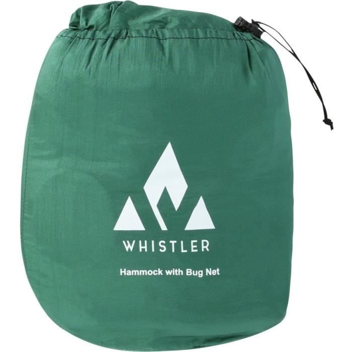 Hamac - WHISTLER - Tongass - Avec moustiquaire - Nylon et polyester - Léger et confortable