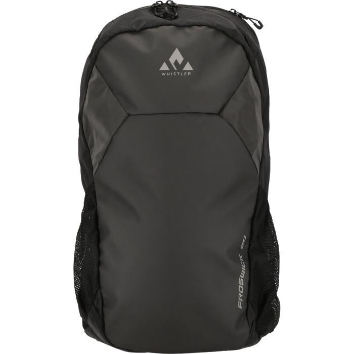 Sac de sport - WHISTLER - Froswick - 20L - Noir - Matériau réfléchissant