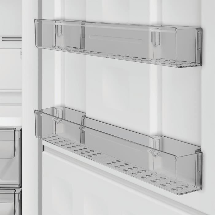 Congélateur armoire - WHIRLPOOL - WHFF6403X4E - Grande capacité 404 L - 6 tiroirs - Classe E - NoFrost - 191.2x70x81.3 - Inox