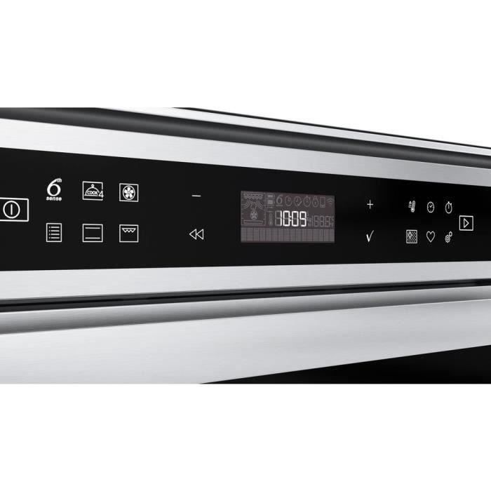 Four WHIRLPOOL AKZM9019IX - Chaleur tournante pulsÈe - 73L - Pyrolyse - A+ - Inox