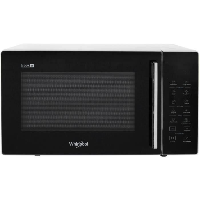 Micro-ondes - WHIRLPOOL - MWP251SB - Silver Black - 900 W - 48,3 x 41,4 x 28,1 cm - 25 L