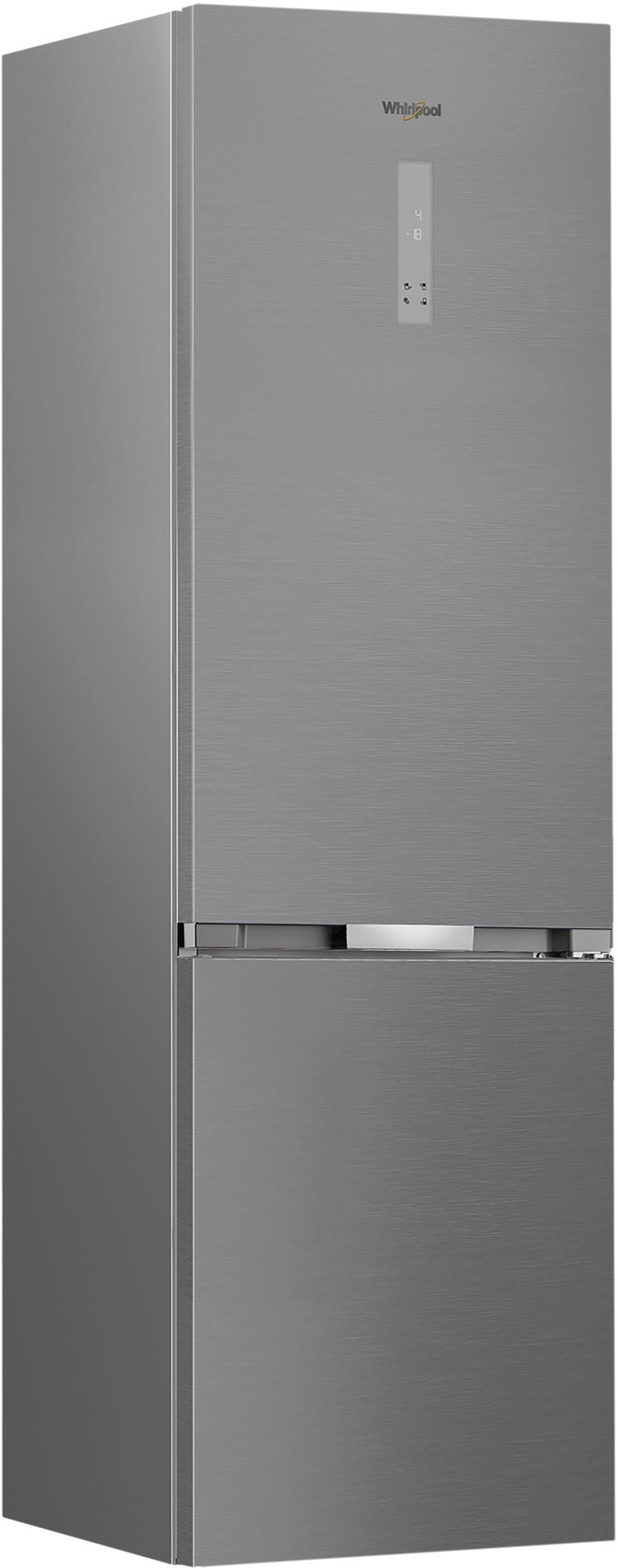 Réfrigérateur combiné - WHIRLPOOL - WHK26402XP4E - 355 L - Dual NoFrost - 6e sens - Porte bouteille - 203.5x59.5x66.3 - Inox