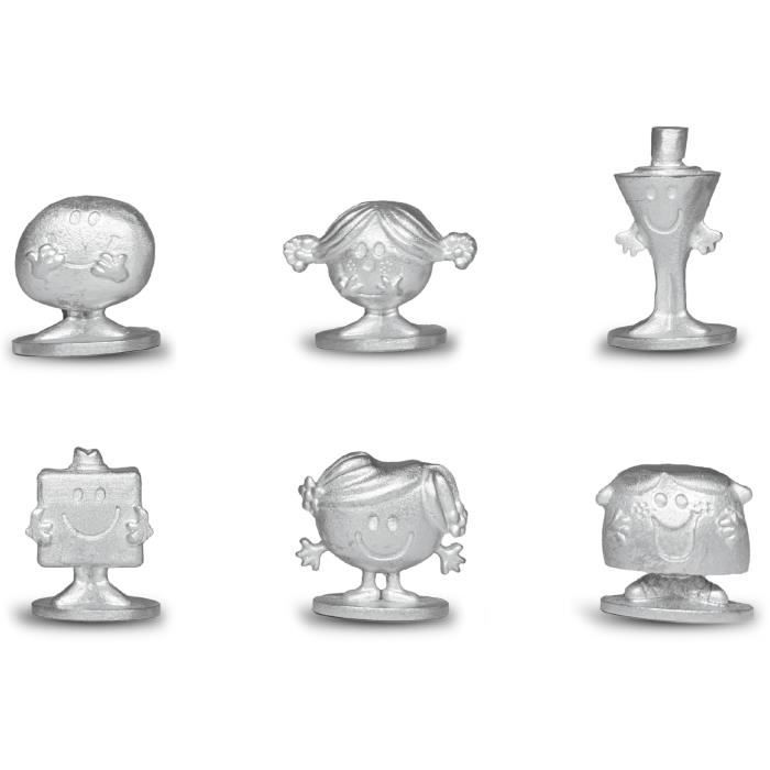 Monopoly Monsieur Madame - Jeu de société - WINNING MOVES - Monopoly mettant en vedette les personnages de Monsieur Madame.