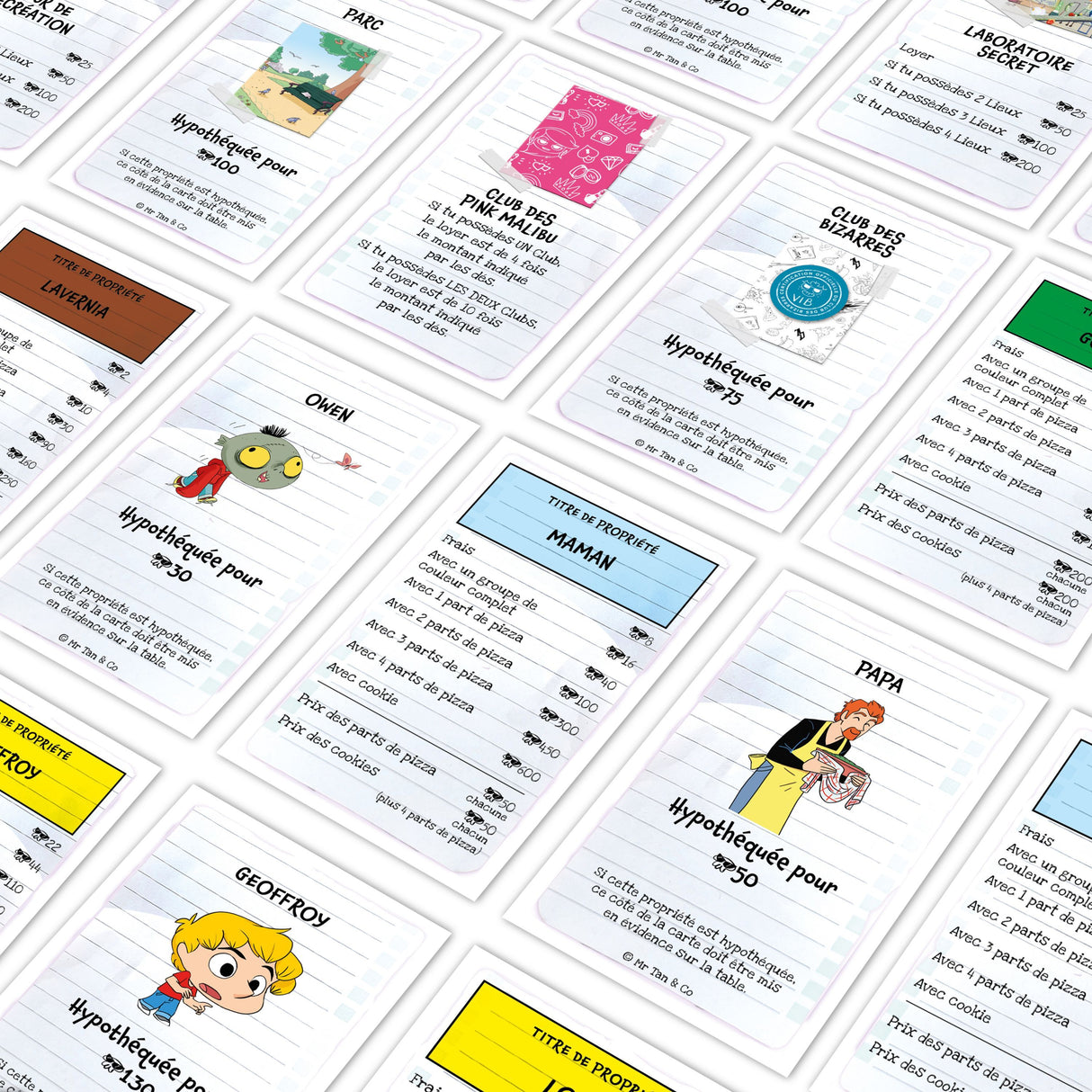 MONOPOLY Mortelle Adele - Jeu de société - WINNING MOVES - Des 8 ans