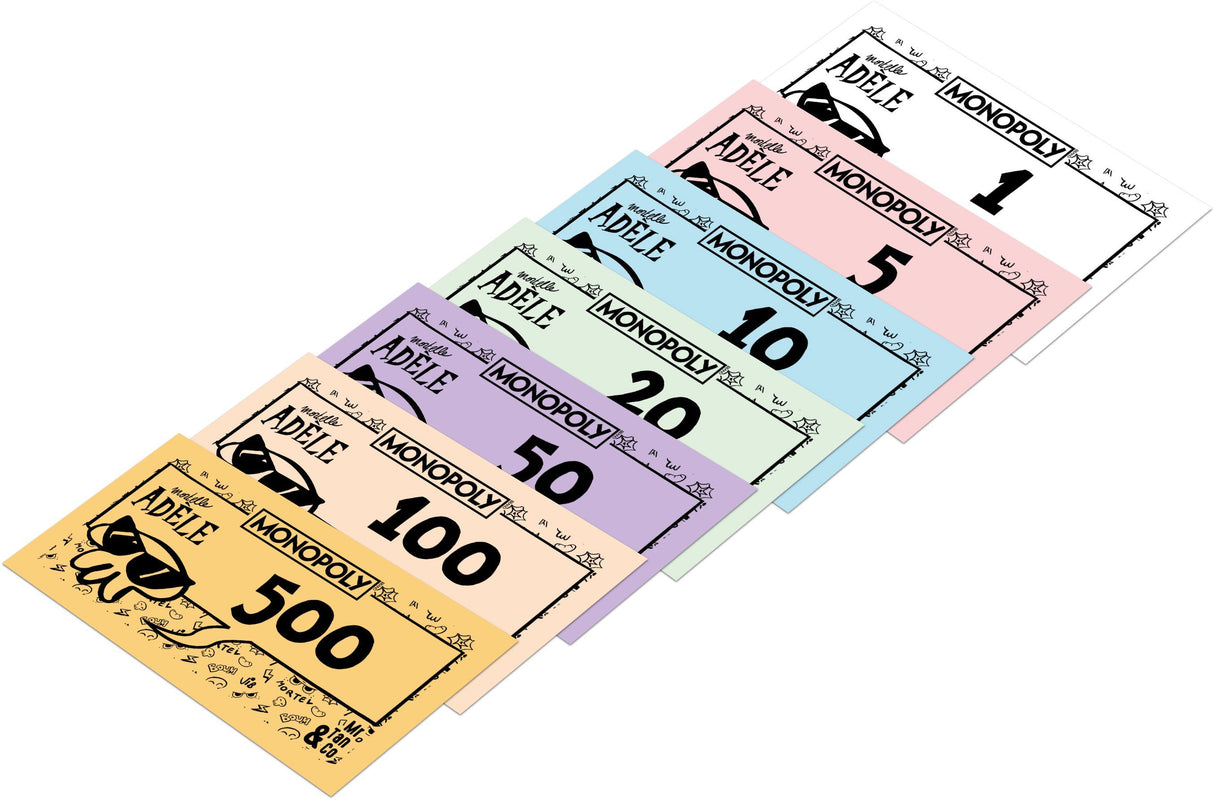 MONOPOLY Mortelle Adele - Jeu de société - WINNING MOVES - Des 8 ans