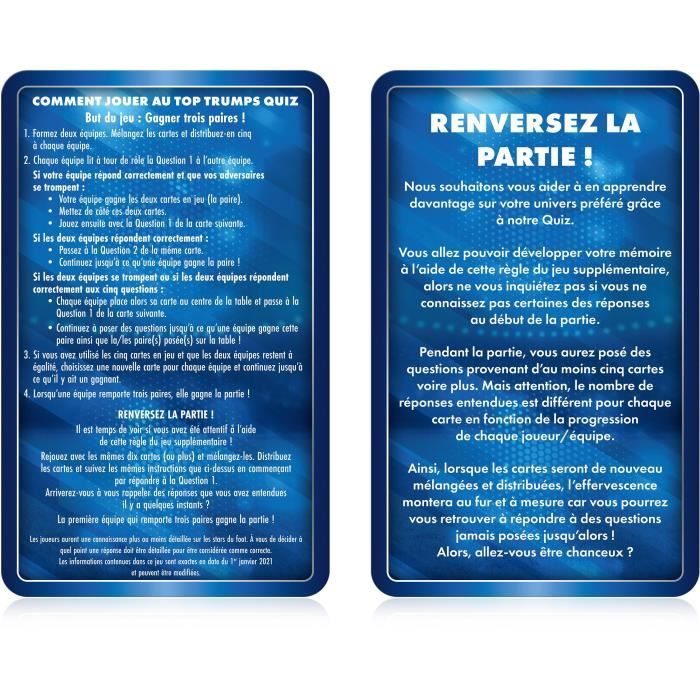 QUIZ Stars du Foot - WINNING MOVES - Des 8 ans