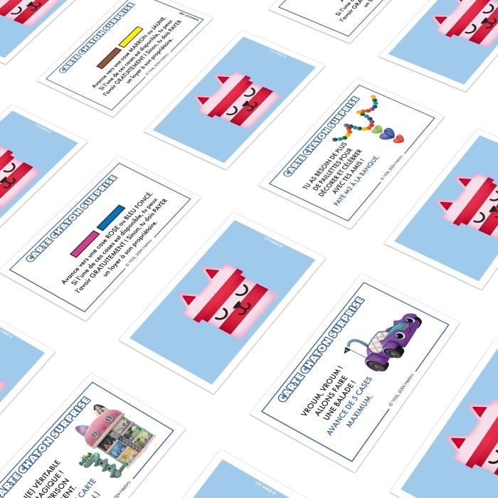 Jeu de sociÈtÈ - WINNING MOVES - Monopoly Junior Gabby et la Maison Magique - Version enfant Gabby's Dollhouse