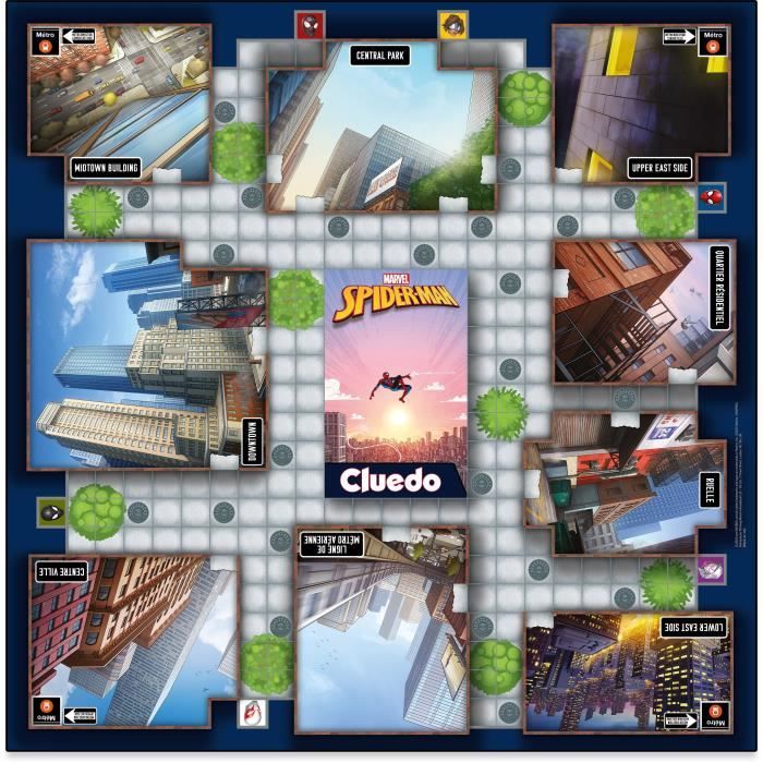 CLUEDO Spider-Man - Jeu de société - WINNING MOVES