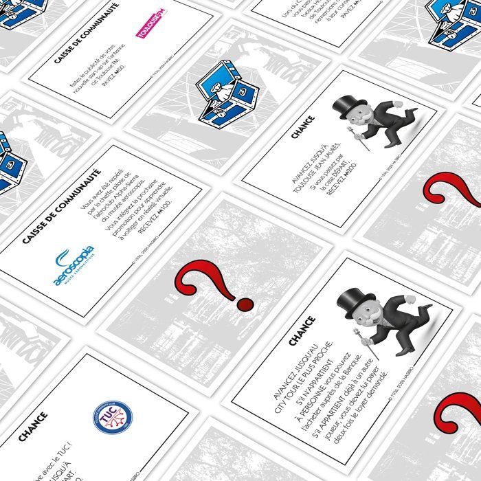 MONOPOLY Toulouse - Jeu de société - WINNING MOVES - 2 a 6 joueurs - Des 8 ans