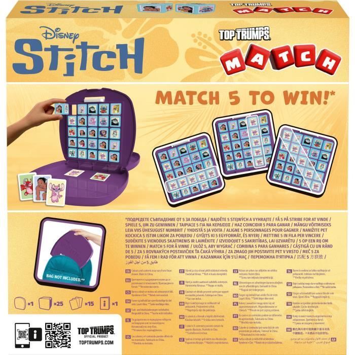 Match - Jeu de société - WINNING MOVES GAMES - Stitch 2025