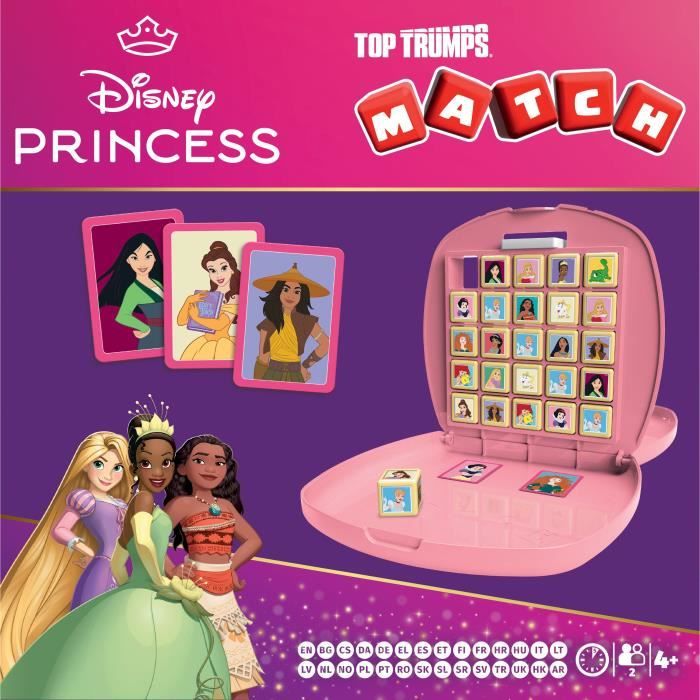 Match - Jeu de société - WINNING MOVES GAMES - Princesses Disney 2025