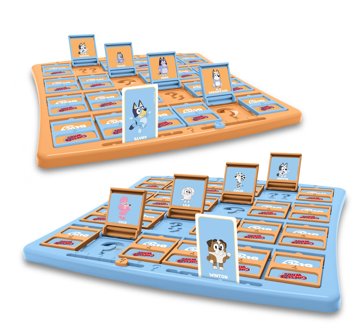 QUI EST-CE ? Bluey - Jeu de société - WINNING MOVES - Des 6 ans