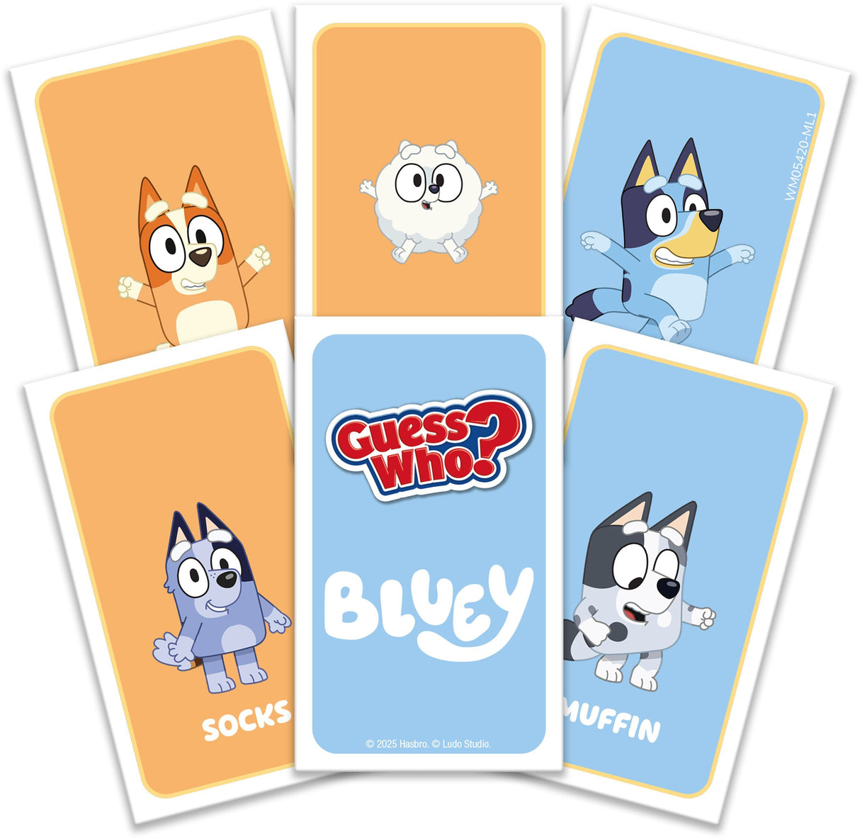 QUI EST-CE ? Bluey - Jeu de société - WINNING MOVES - Des 6 ans
