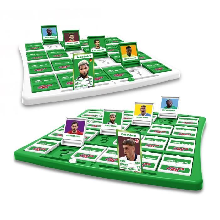 QUI EST-CE ? World Football Stars - Jeu de société - WINNING MOVES - Des 6 ans