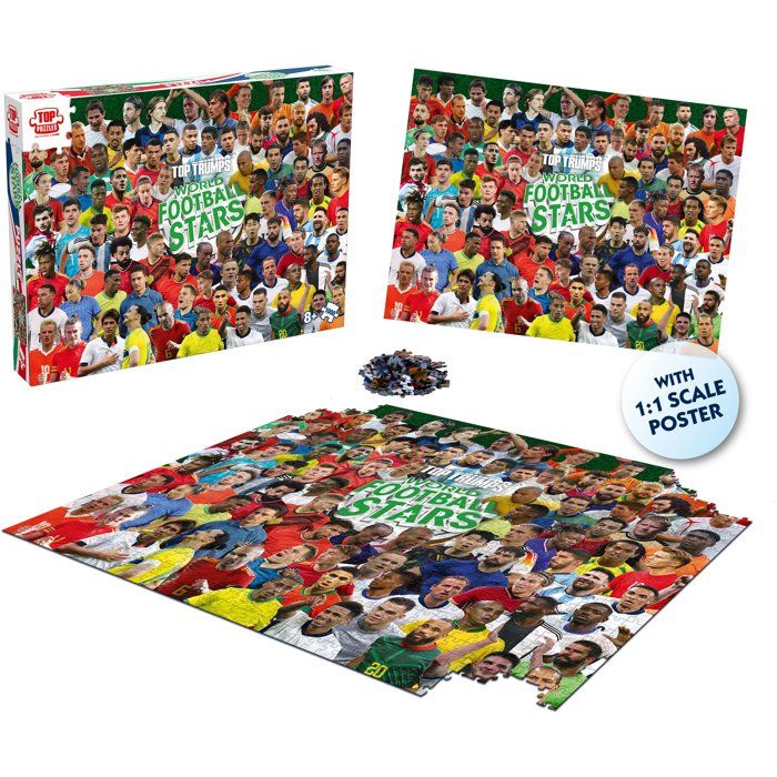 Puzzle - WINNING MOVES - World Football Stars 2026 - 1000 pièces - Dès 8 ans