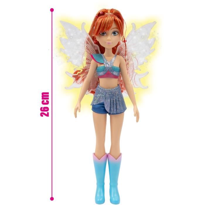 Poupée Winx avec ailes lumineuses - Bloom - 26 cm - Des 3 ans WNX781