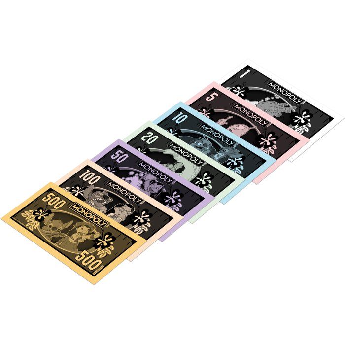 MONOPOLY - Lilo & Stitch - Jeu de société - WINNING MOVES - 2 a 8 joueurs - Des 6 ans