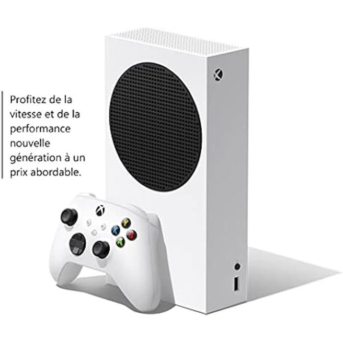 Console Xbox Series S - 512 Go SSD - 100% digitale - Compatible 4K