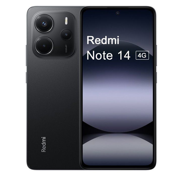 Xiaomi - Redmi Note 14 - 4G - 256 Go - Noir