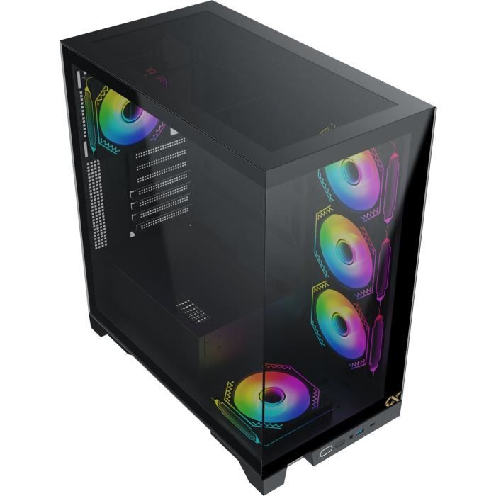 BoÓtier PC - XIGMATEK - Endorphin Ultra (Noir) - Moyen tour - Format ATX - Ventilateurs LED A-RGB