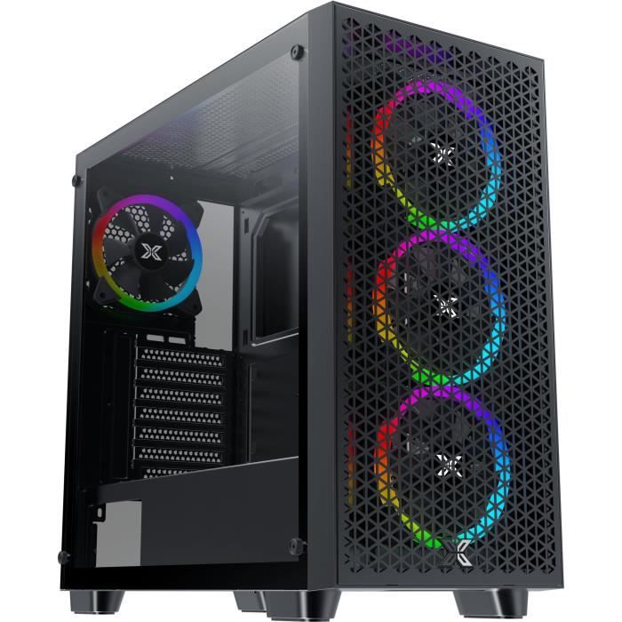 BoÓtier PC - XIGMATEK - Gaming G Pro (Noir) - Moyen tour - Format E-ATX - Sans alimentation
