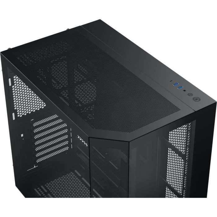 Boîtier PC - XIGMATEK - CUBI II - Cube - E-ATX - Verre trempé - ARGB - Noir