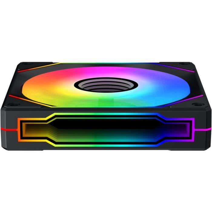 Pack de 3 Ventilateurs - XIGMATEK Infinity G20A - 120 mm - Pour boitier PC - Noir