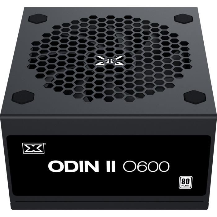 Alimentation PC - XIGMATEK - Odin II O600 - 600W - 80Plus - Non modulaire - Ventilateur 120mm - Noir