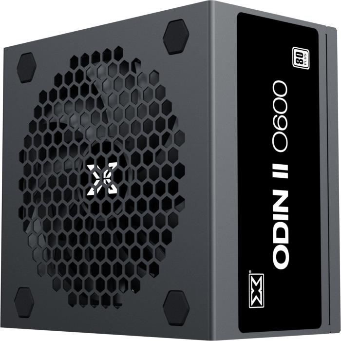 Alimentation PC - XIGMATEK - Odin II O600 - 600W - 80Plus - Non modulaire - Ventilateur 120mm - Noir