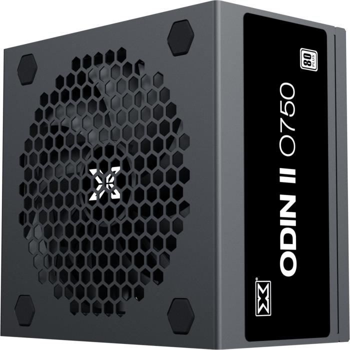 Alimentation PC - XIGMATEK - Odin II O750 - 750W - 80Plus - Non modulaire - Ventilateur 120mm - Noir
