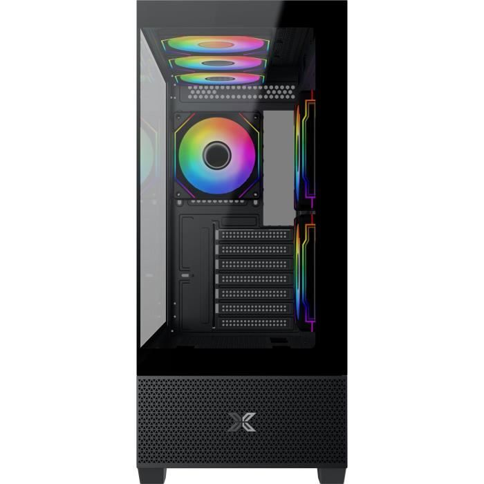 BoÓtier PC - XIGMATEK - Alphard - Moyen tour - E-ATX - Verre trempÈ - ARGB - Noir