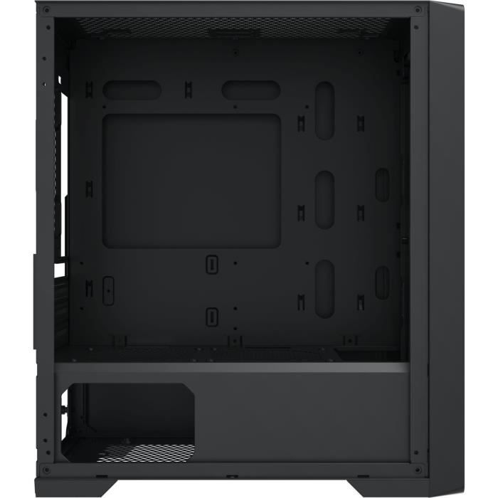 Boitier PC sans alimentation - XIGMATEK Lux M (noir) - Mini tour - Format Micro-ATX