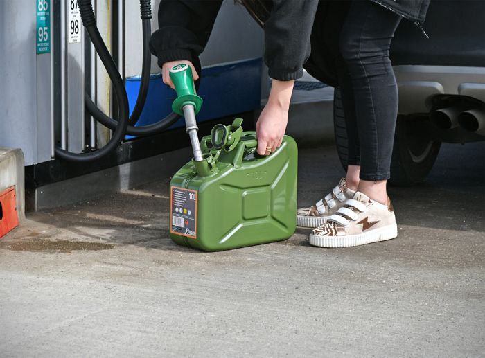 PRECISION STEEL jerrican US mÈtal 10L - jerrican essence