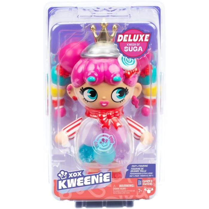 Poupée géante - XOX KWEENIE - Candy - 28 cm - Articulée - Look unique