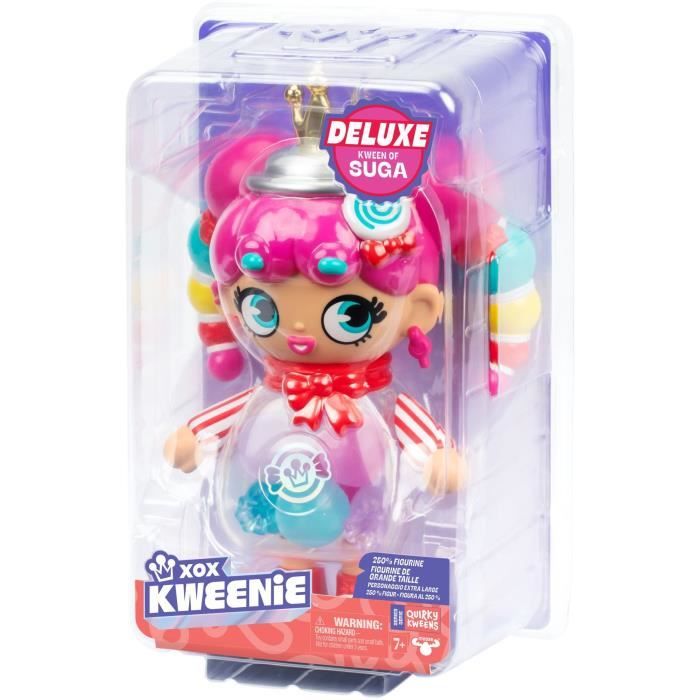 Poupée géante - XOX KWEENIE - Candy - 28 cm - Articulée - Look unique