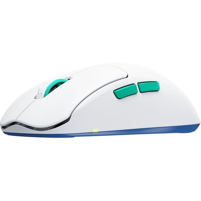 Souris gamer sans fil symétrique ultra-légere 2,4 GHz - CHERRY XTRFY M68 WIRELESS - Blanc