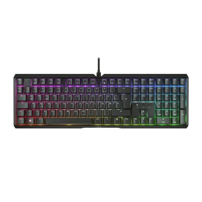 Clavier gamer filaire - CHERRY XTRFY MX 3.1 - Boîtier aluminium tendance - Noir