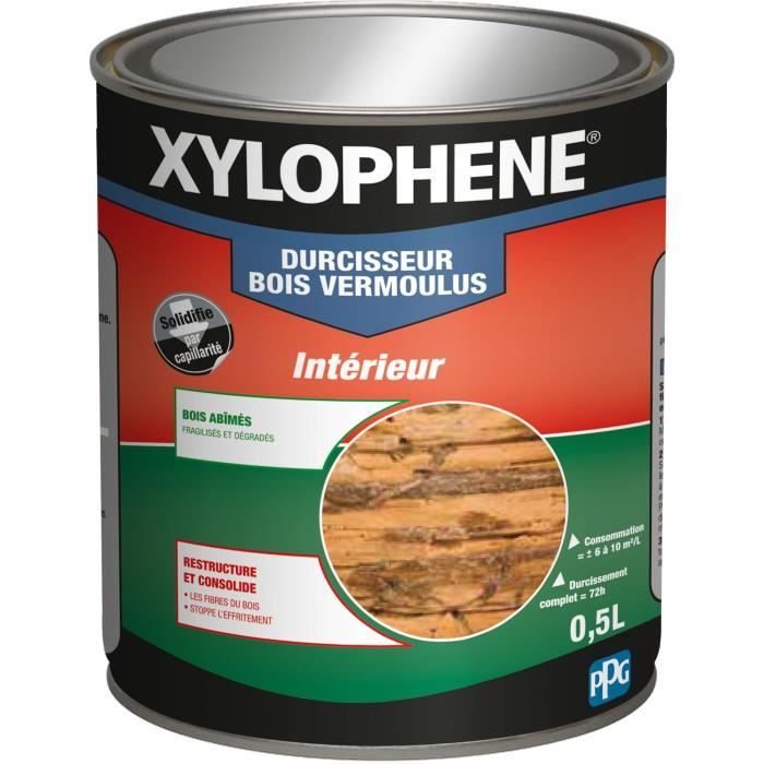 Durcisseur bois vermoulus - XYLOPHENE - 0,5 L
