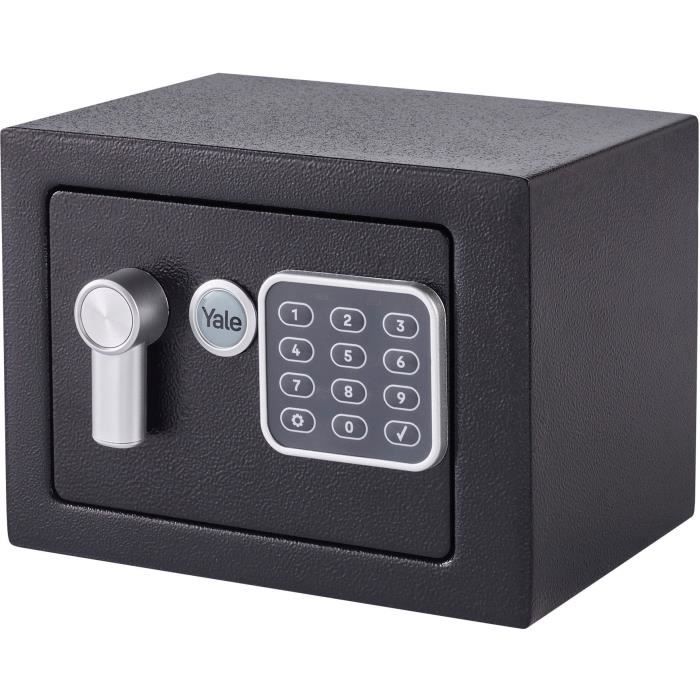Coffre-fort Électronique - YALE - YSV/170/DB2 - Compact 3.8L - 170x230x170mm