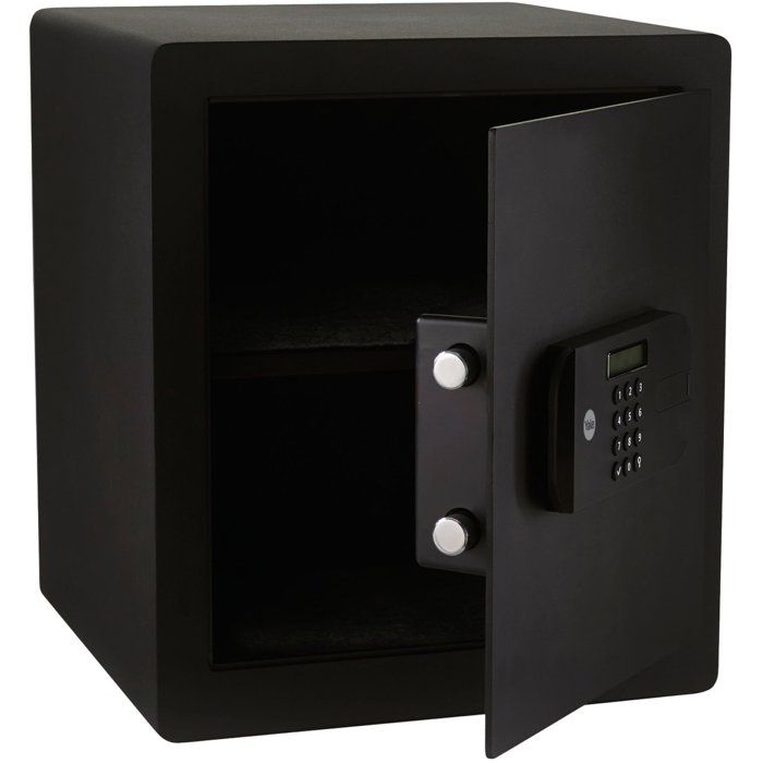 Coffre-fort de sťcuritť YALE YSEB/400/EB1 avec serrure ťlectronique format bureau H.40 x l.35 x P.34 cm