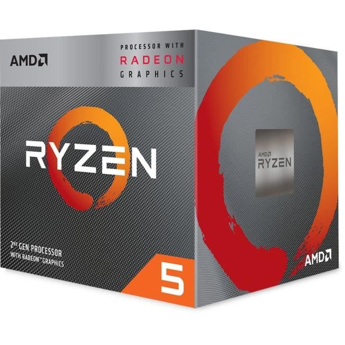 AMD Processeur Ryzen 5 3400G Wraith Spire cooler