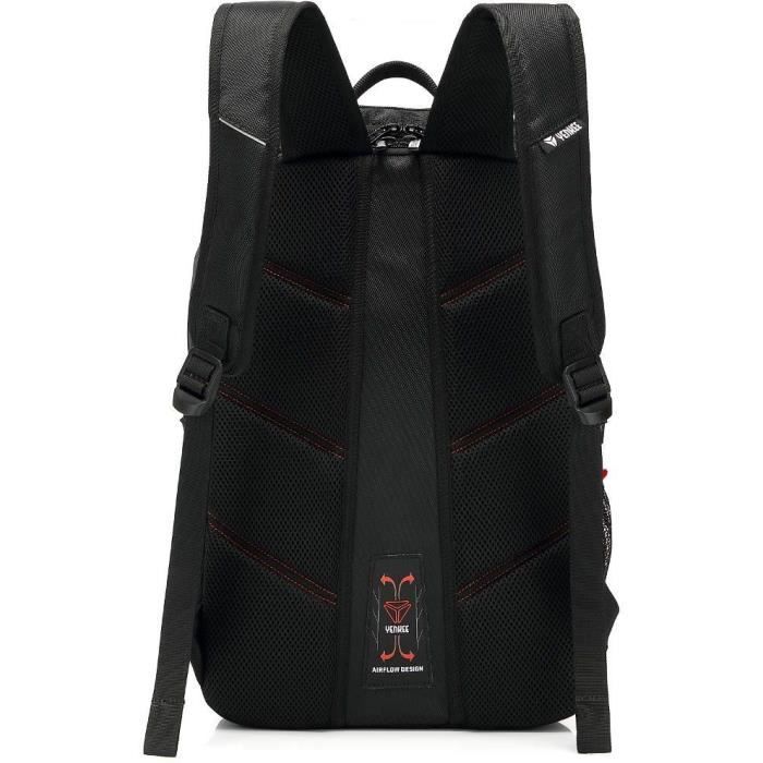 Sac a dos pour ordinateur gaming 15.6 - SHIELD - YENKEE - YBB 1503