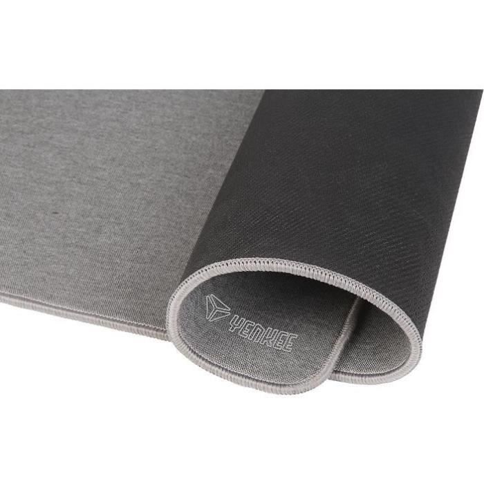 Tapis de souris de bureau XXL - YENKEE - YPM 9040GY