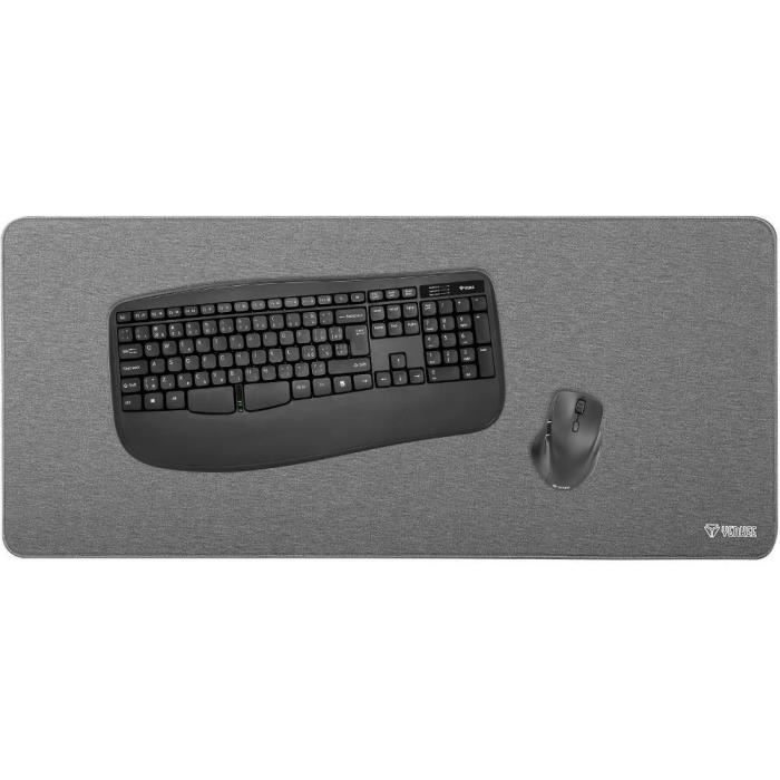 Tapis de souris de bureau XXL - YENKEE - YPM 9040GY