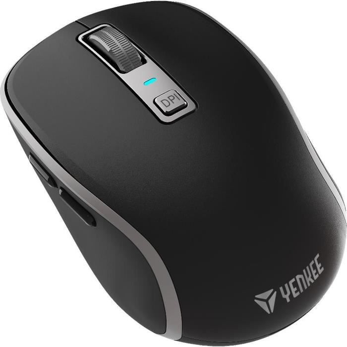Souris sans fil rechargeable - NOBLE - YENKEE - YMS 2085BK